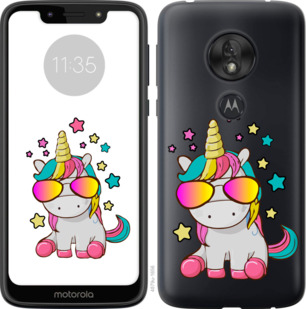 

Чехол Единорог в очках для Motorola Moto G7 Play 911952