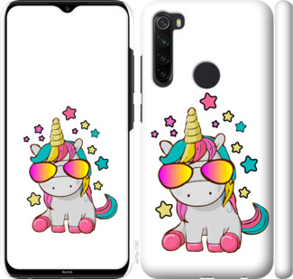 

Чохол Єдиноріг в окулярах на Xiaomi Redmi Note 8 911781