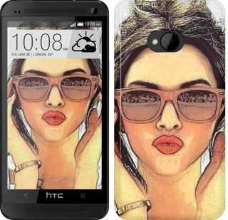 

Чохол Дiвчина_арт на HTC U11 Life 620850