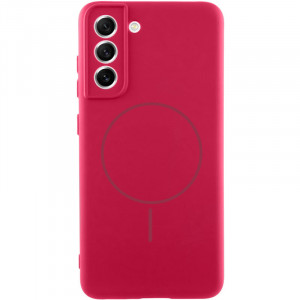 Чехол Silicone Cover Lakshmi Full Camera (AA) with MagFit для Samsung Galaxy S21 FE