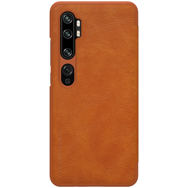 

Шкіряний чохол (книжка) Nillkin Qin Series для Xiaomi Mi Note 10 (Коричневий) 868988