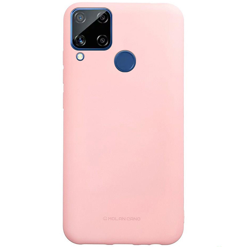 

TPU чохол Molan Cano Smooth для Realme C15 (Рожевий) 931569