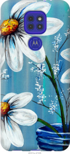 

Чохол Красиві арт-ромашки на Motorola G9 Play 1146199