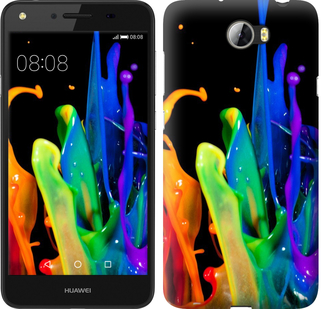 

Чехол брызги краски для Huawei Y5 II 381494