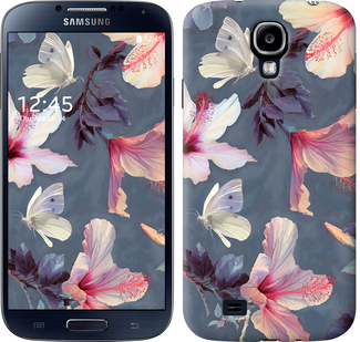 

Чехол Нарисованные цветы для Samsung Galaxy S4 i9500 596085