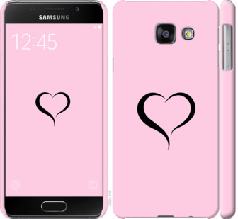 

Чехол Сердце 1 для Samsung Galaxy A3 (2016) A310F 899324