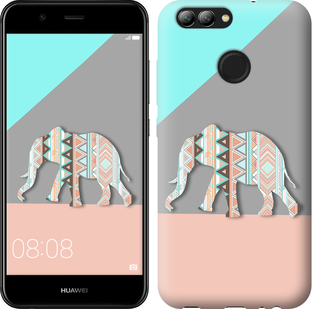 

Чехол Узорчатый слон для Huawei Nova Lite 2017 605384
