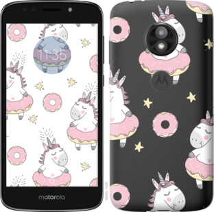 

Чехол Единорожки для Motorola Moto E5 Play 830570