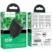 Фото СЗУ Hoco CS44A Smart PD65W (1USB-A/2С) (Black) на vchehle.ua
