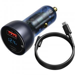 АЗП Baseus Particular PPS 65W USB + Type-C (with Cable Type-C to Type-C 100W) (TZCCKX)
