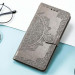 Замовити Шкіряний чохол-книжка Art Case з візитницею на Xiaomi Redmi Note 14 Pro 4G (Сірий) на vchehle.ua