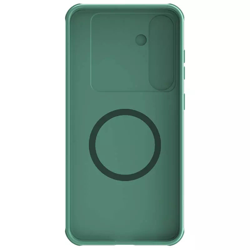 Замовити Карбонова накладка Nillkin CamShield Pro Magnetic на Samsung Galaxy S24 (Deep Green) на vchehle.ua