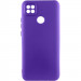 Чохол Silicone Cover Lakshmi Full Camera (AA) на Oppo A15s / A15 (Синій / Iris)