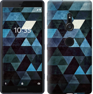 

Чехол Треугольники для Sony Xperia XZ2 H8266 645788