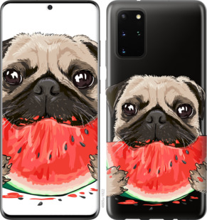 

Чехол Мопс и арбуз для Huawei Honor Play 4T Pro 917852