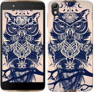 

Чехол Узорчатая сова для Alcatel idol 4 657688
