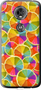 

Чехол Разноцветные дольки лимона для Motorola Moto E5 Plus 1390577