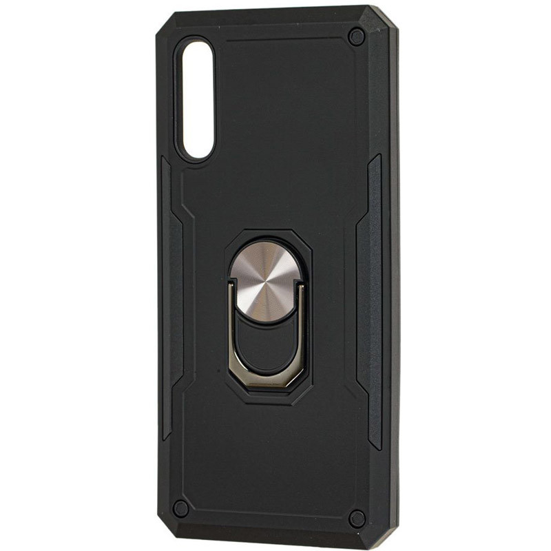 

Ударостійкий чохол SG Ring Color магнітний тримач для Xiaomi Mi CC9 (Чорний) 766088