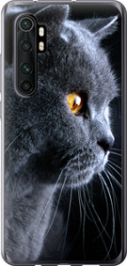 Чехол Красивый кот для Xiaomi Mi Note 10 Lite