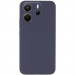 Чехол Silicone Cover Lakshmi Full Camera (AAA) для Xiaomi Redmi Note 14 4G (Int. version) (Серый / Dark Gray)