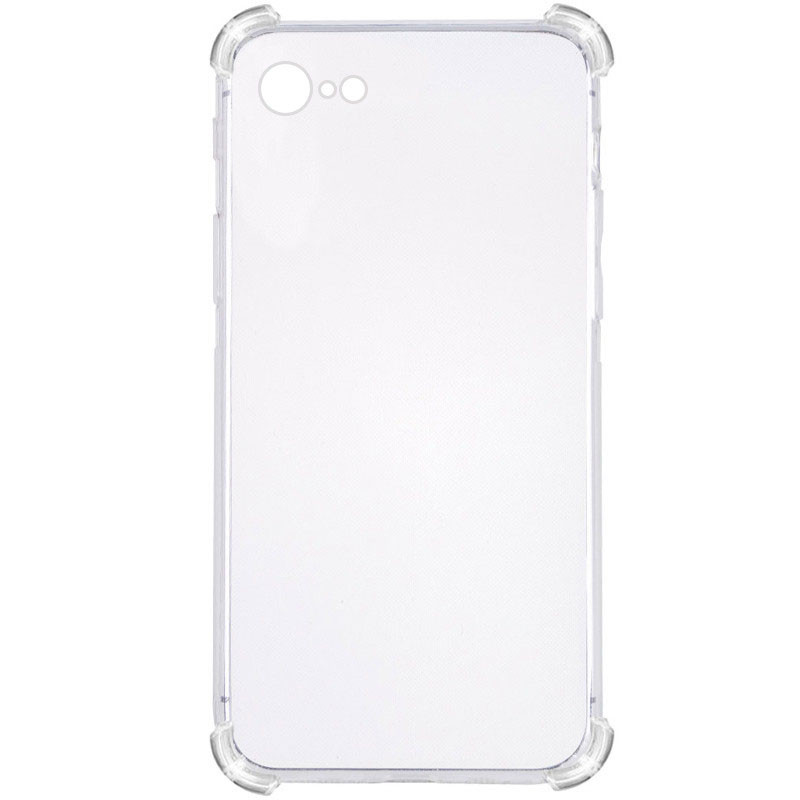 

TPU чехол GETMAN Ease logo усиленные углы для iPhone SE (2020) (Бесцветный (прозрачный)) 923361
