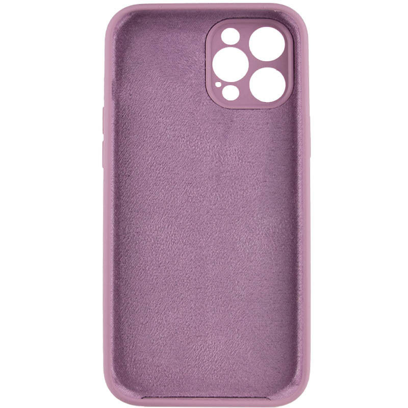 Чехол Silicone Case Full Camera Protective (AA) NO LOGO для Apple iPhone 12 Pro Max (6.7") (Лиловый / Lilac Pride) в магазине vchehle.ua