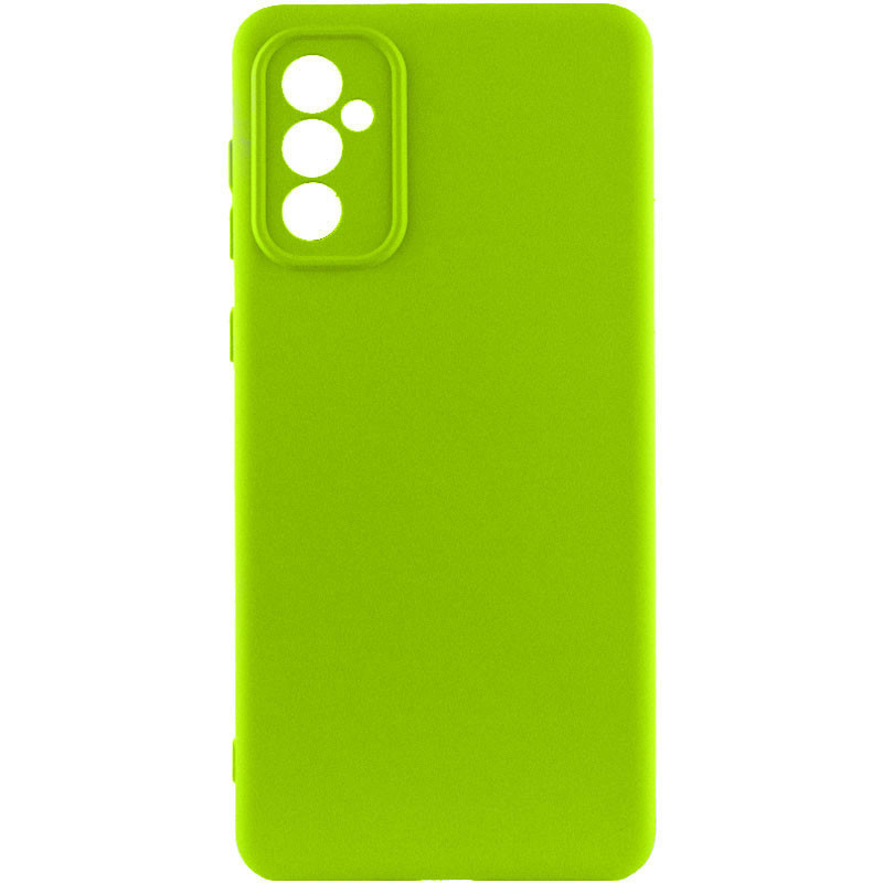 Чехол Silicone Cover Lakshmi Full Camera (AA) для Samsung Galaxy A34 5G (Салатовый / Neon Green)