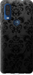 Чехол узор черный для Motorola One Vision