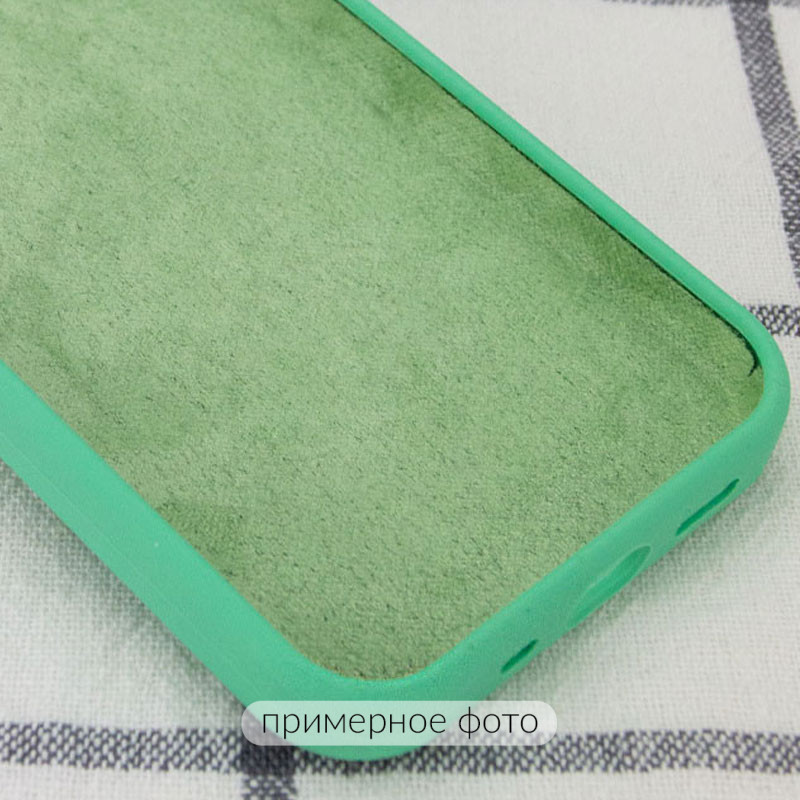 Фото Чохол Silicone Case Full Protective (AA) NO LOGO на Apple iPhone 16 Pro Max (6.9") (Зелений / Spearmint) в маназині vchehle.ua