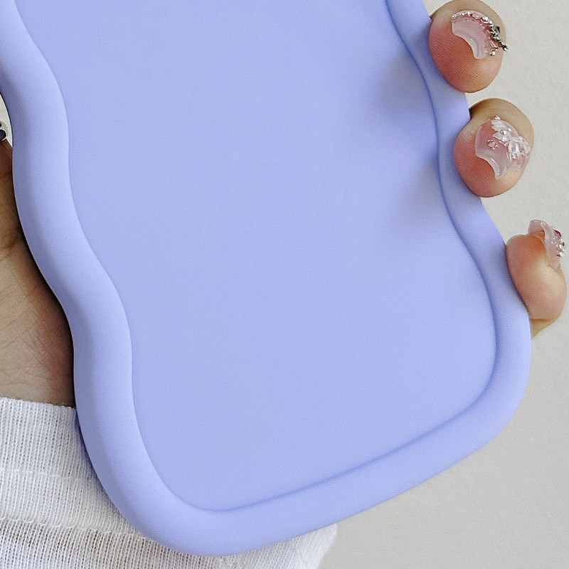 Фото Чехол TPU Ripple для Apple iPhone 6/6s/7/8/SE (2020) (4.7") (Lilac Blue) на vchehle.ua