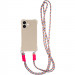 Чехол TPU CrossBody with straps для Apple iPhone 16 Plus (6.7") (Antique White)