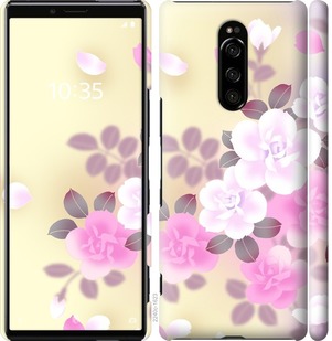 

Чохол Японські квіти на Sony Xperia 1 J9110 764561
