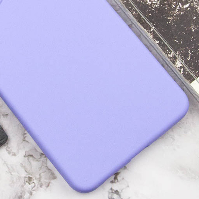 Чохол Silicone Cover Lakshmi Full Camera (AA) на Motorola Moto G84 (Бузковий / Dasheen) в магазині vchehle.ua