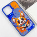 Фото TPU+PC чехол TakiTaki Graffiti magic glow для Xiaomi Poco X5 Pro 5G / Note 12 Pro 5G (Corgi dog / Blue) на vchehle.ua