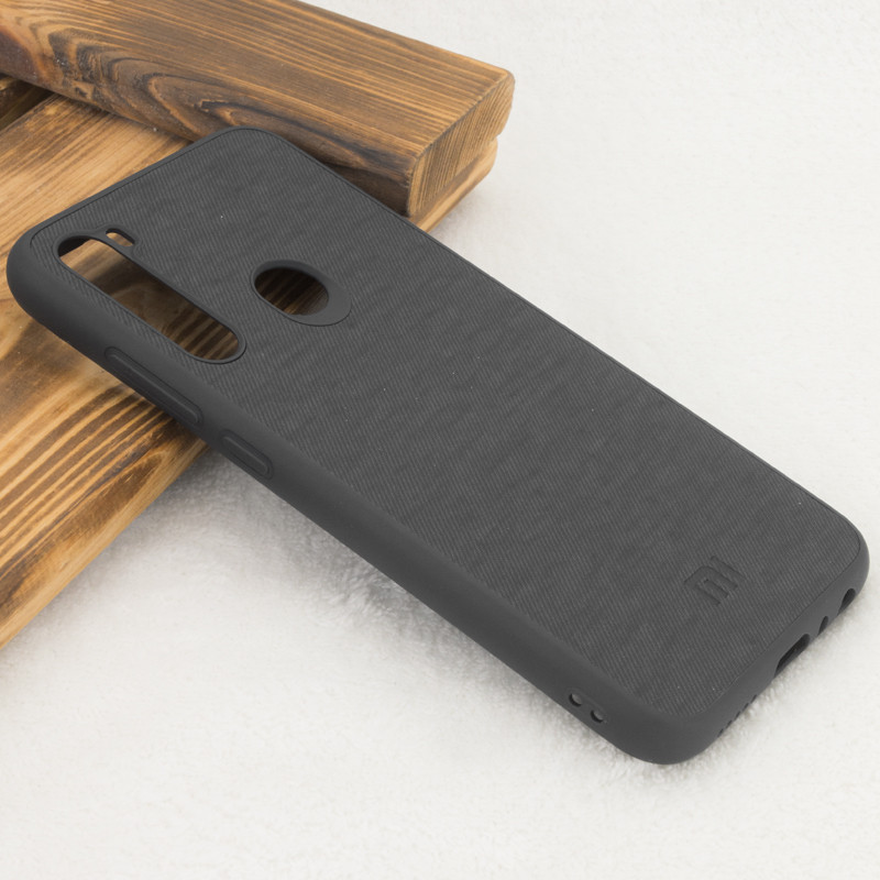 

TPU чехол Textile Logo для Xiaomi Redmi Note 8 (Черный) 877183