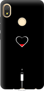 

Чехол Подзарядка сердца для Tecno Pop 3 BB2 1181595