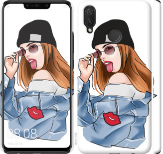 

Чехол Девушка v3 для Huawei P Smart+ 843125