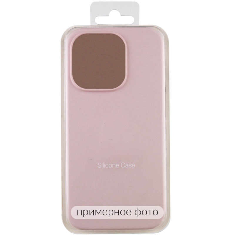 Фото Чехол Silicone Case Full Protective (AA) NO LOGO для Apple iPhone 17 (6.3") (Розовый / Chalk Pink) на vchehle.ua