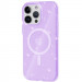 Чехол TPU Galaxy Sparkle (MagFit) для Apple iPhone 13 Pro Max (6.7") (Purple+Glitter)