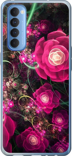 

Чехол Абстрактные цветы 3 для Oppo Reno 4 Pro 1625492