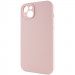 Фото Чехол Silicone Case Full Camera Protective (AA) NO LOGO для Apple iPhone 14 (6.1") (Розовый / Pink Sand) в магазине vchehle.ua