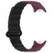 Фото Ремешок Dual-color Magnetic для Xiaomi Mi Band 9/8 (Plum / Black) в магазине vchehle.ua