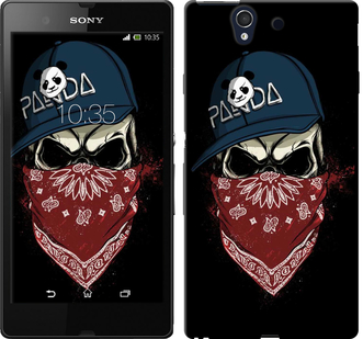 

Чехол Череп в кепке для Sony Xperia Z C6602 358604