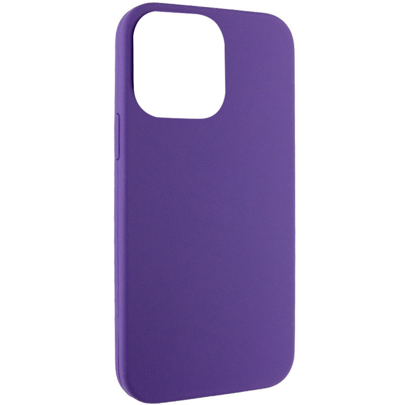 Фото Чехол Silicone Case Full Protective (AA) NO LOGO для Apple iPhone 13 Pro Max (6.7") (Фиолетовый / Amethyst) на vchehle.ua
