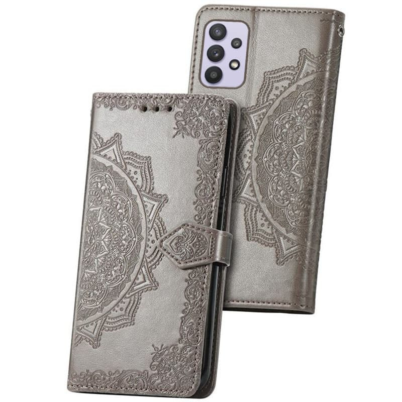 Фото Кожаный чехол (книжка) Art Case с визитницей для Samsung Galaxy A53 5G (Серый) на vchehle.ua