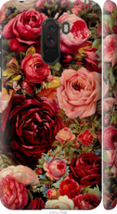 Чохол Квітучі троянди на Xiaomi Pocophone F1