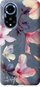 Чехол Нарисованные цветы для Huawei Nova 9