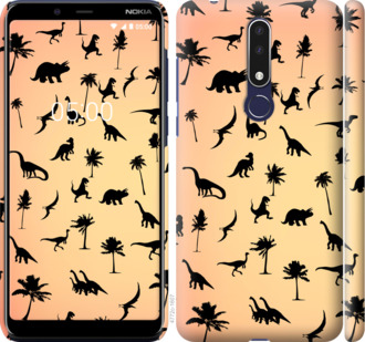 

Чехол Динозаврики 1 для Nokia 3.1 Plus 894390