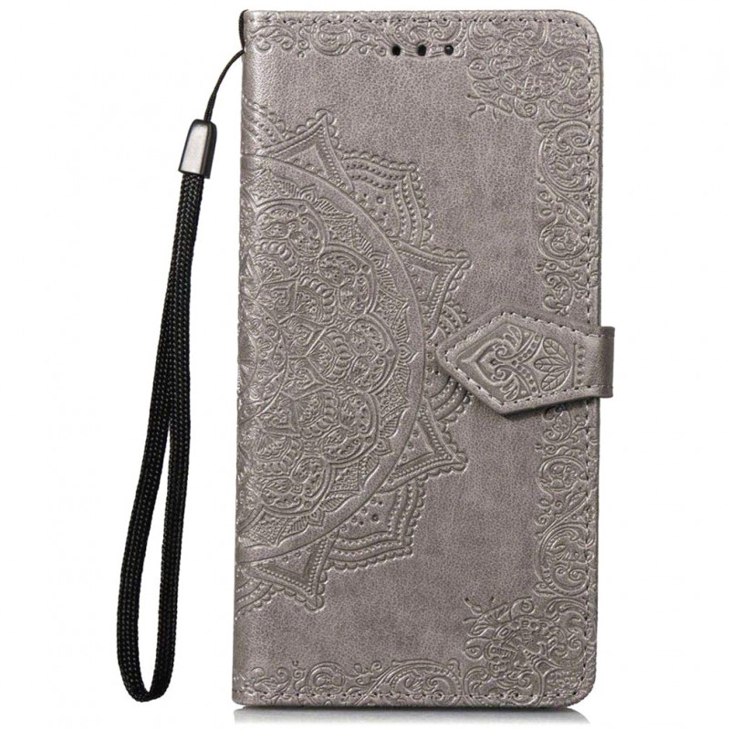 Фото Кожаный чехол-книжка Art Case с визитницей для Huawei Mate 10 Lite (Серый) на vchehle.ua