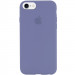 Чохол Silicone Case Full Protective (AA) на Apple iPhone 7 / 8 / SE (2020) (4.7") (Сірий / Lavender Gray)